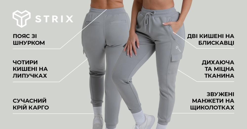 Women's ZOA Joggers Black - STRIX
