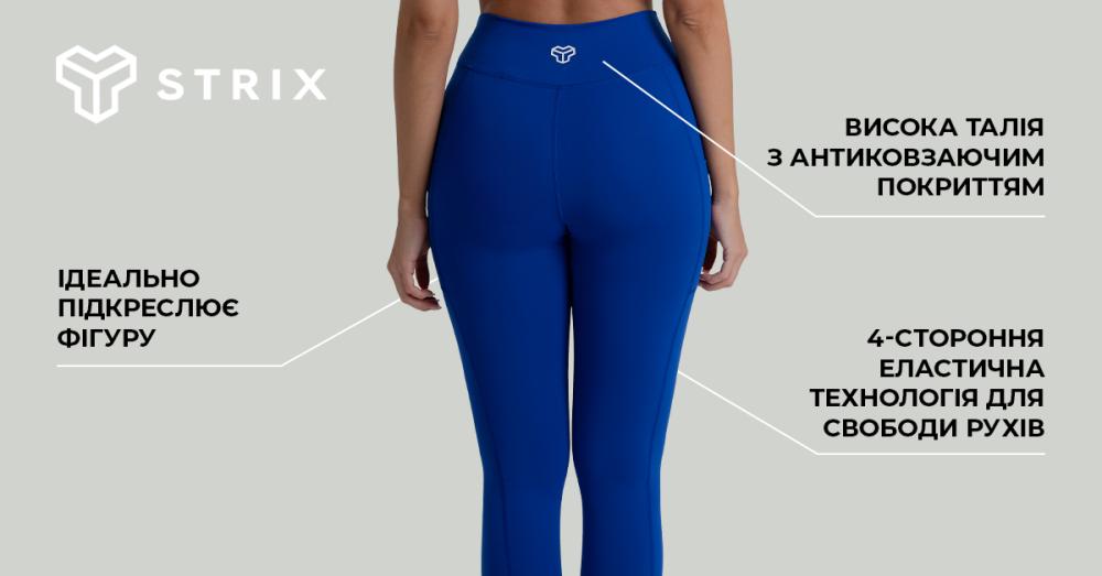 Жіночі легінси ZOA чорні - STRIX