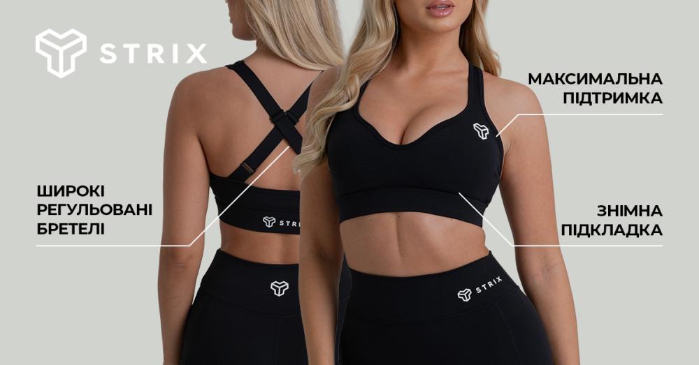 ZOA Sports Bra Black - STRIX