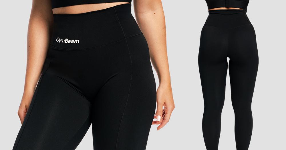 Women's Combat Black Leggings - GymBeam