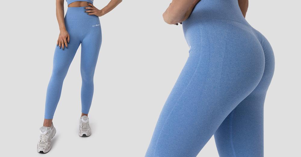 Женские леггинсы FLO Blue Leggings - GymBeam