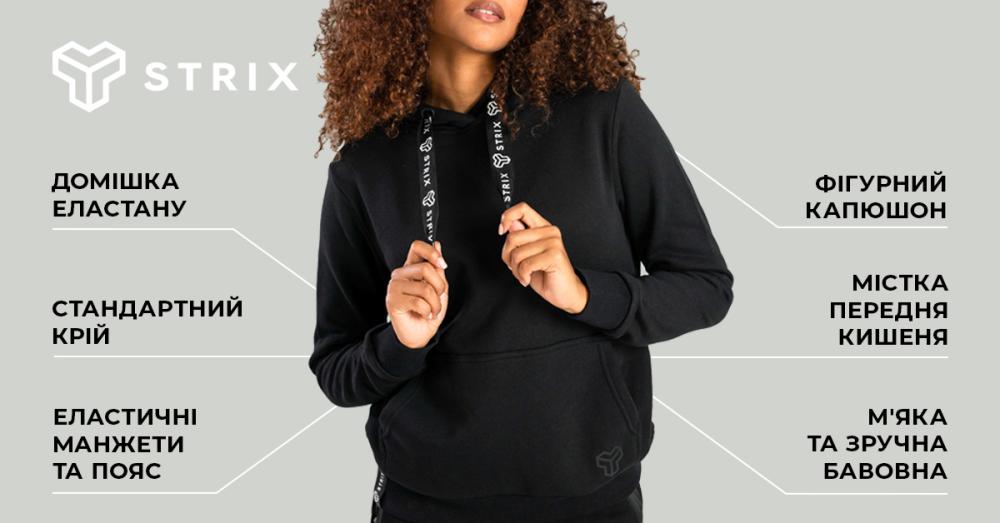 Women‘s Aster Hoodie Black - STRIX