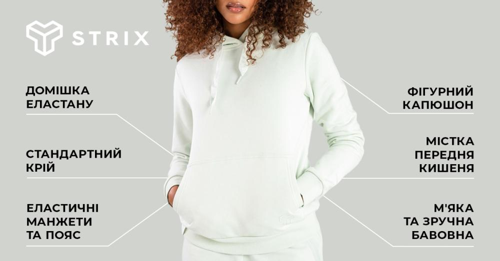 Women‘s Aster Hoodie Moon Grey - STRIX