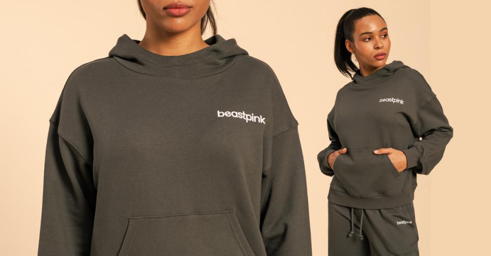 Women's Serenity Hoodie Shadow - BeastPink