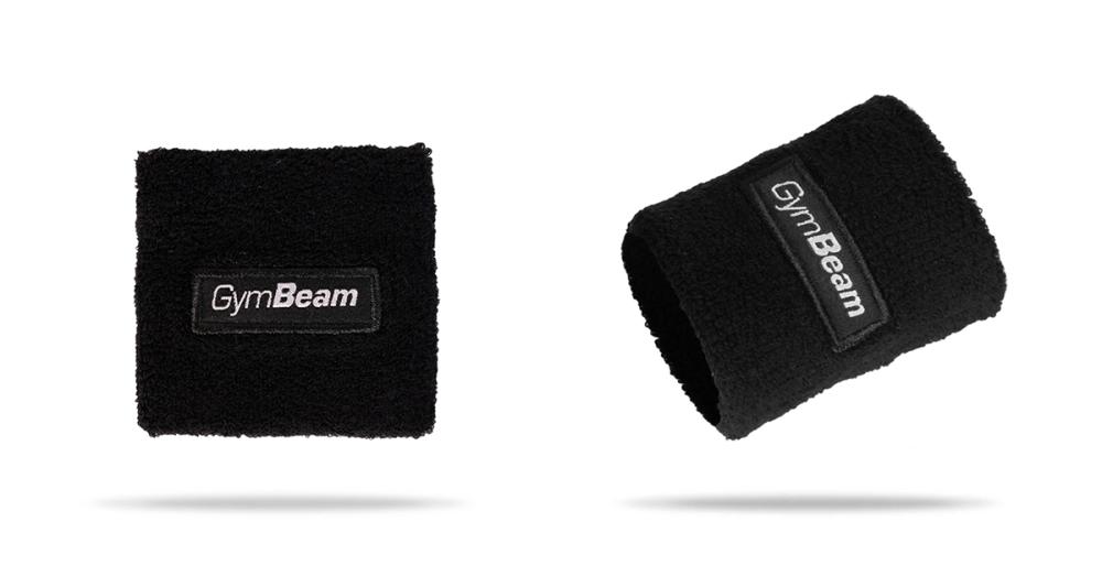 Sweat Sports Wristband Black - GymBeam	