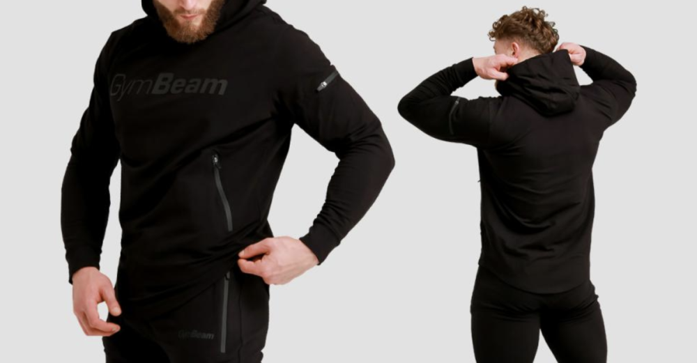Толстовка Urban Black - GymBeam