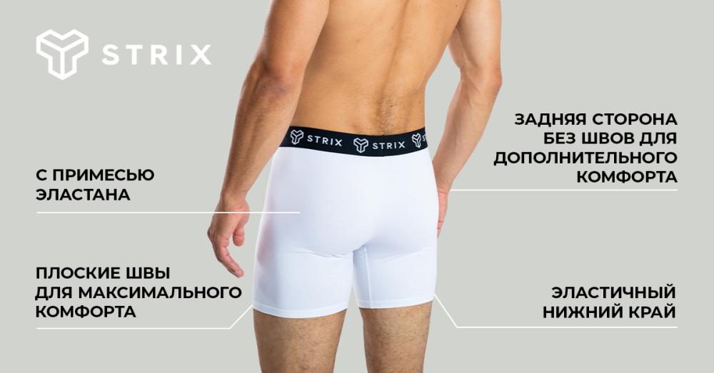 Мужские боксеры Essential 2Pack Black - STRIX