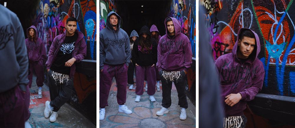 Abyss Hoodie Raisin - GymBeam