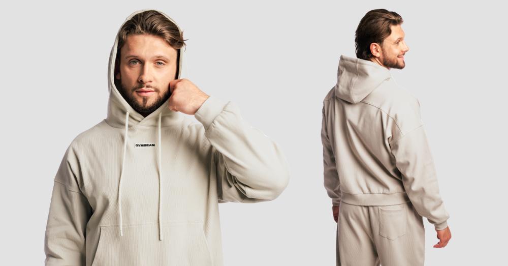 Aura Hoodie Grey - GymBeam