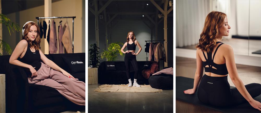 Aura Sports Bra Black - GymBeam