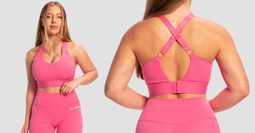 Limitless Dragonfruit Sports Bra - GymBeam