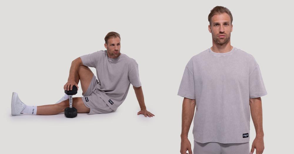 Футболка Persistence Washed Cloud - GymBeam