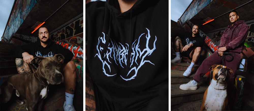 Thorn Hoodie Black - GymBeam