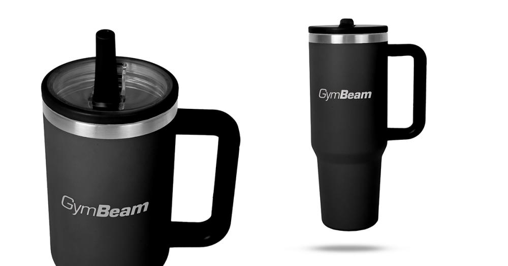 Thermo Tumbler 1.2 л Black - GymBeam