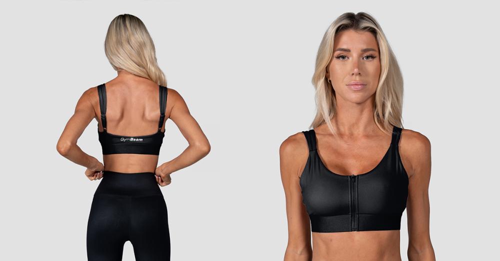 Спортивный бюстгальтер Prime Black - GymBeam