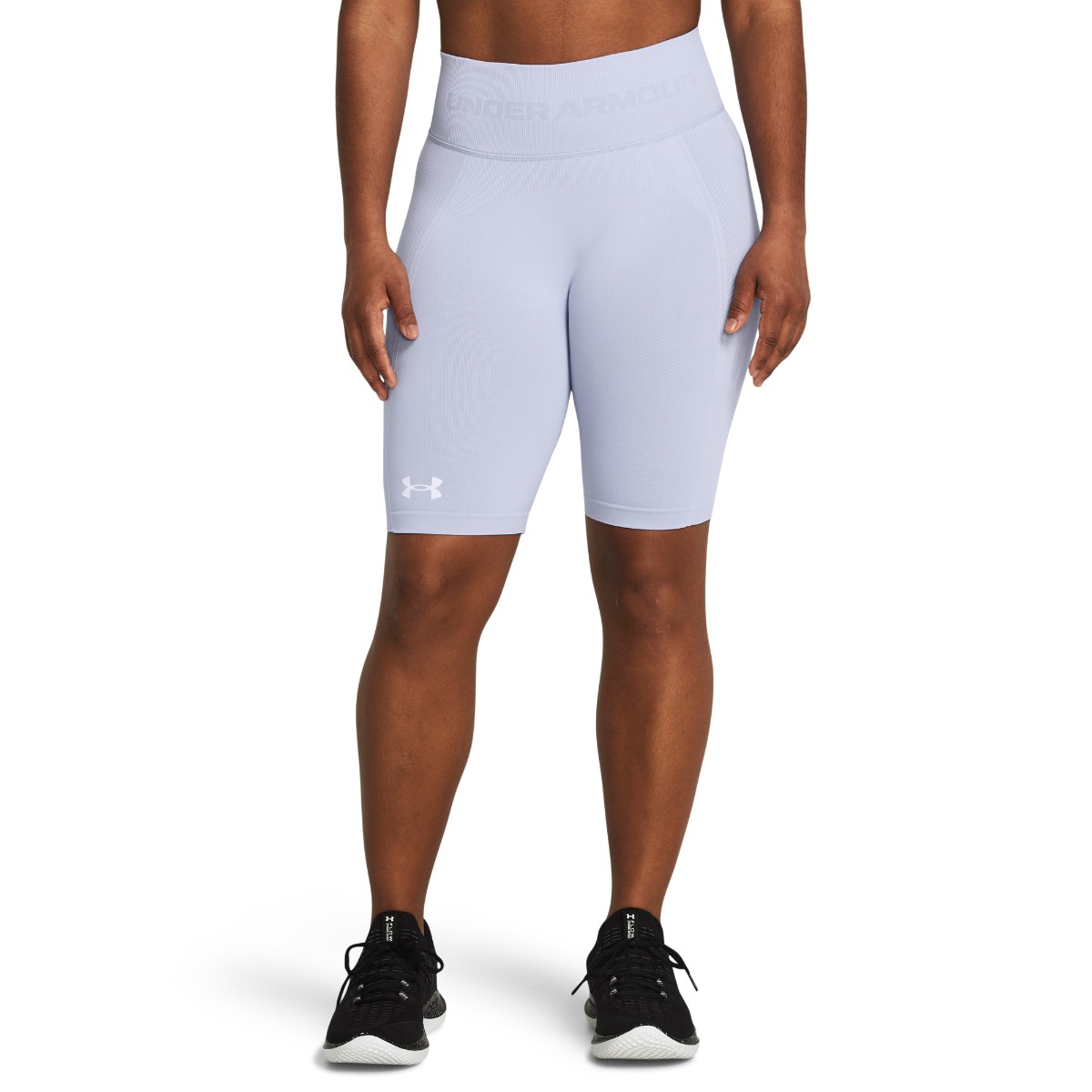 Женские бесшовные шорты Vanish пурпурные - Under Armour