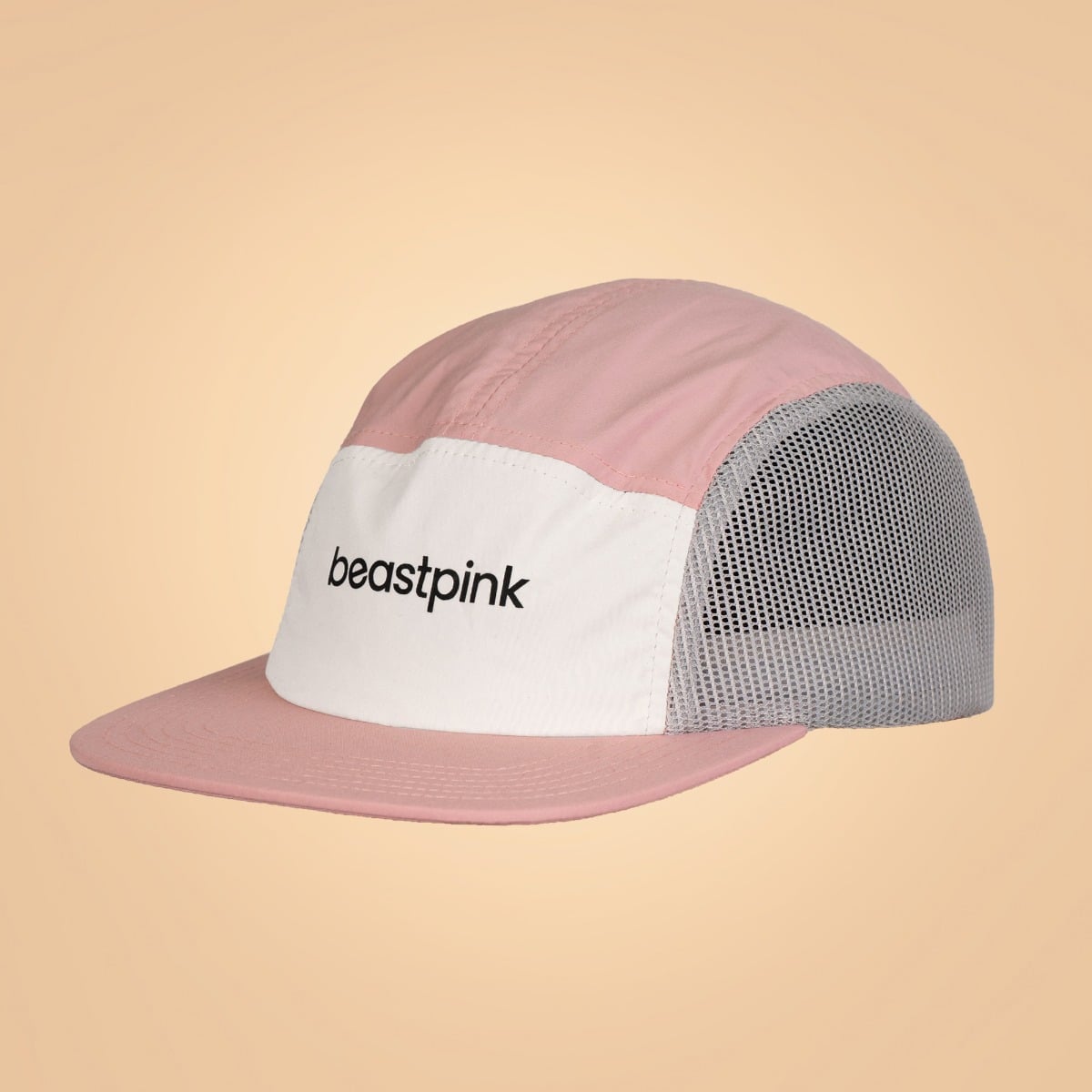 Бейсболка 5Panel розовая - BeastPink