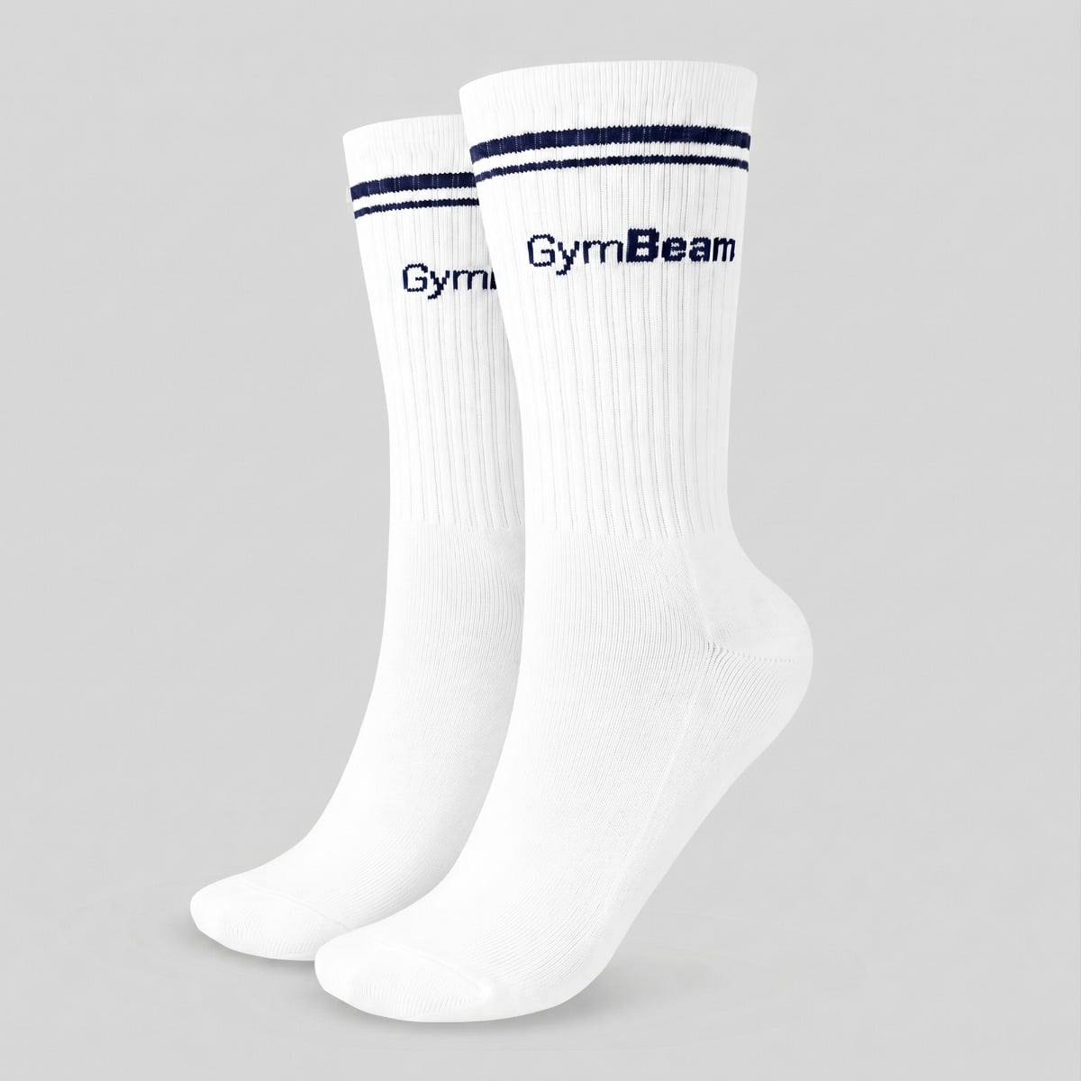 Шкарпетки Crew білі - GymBeam