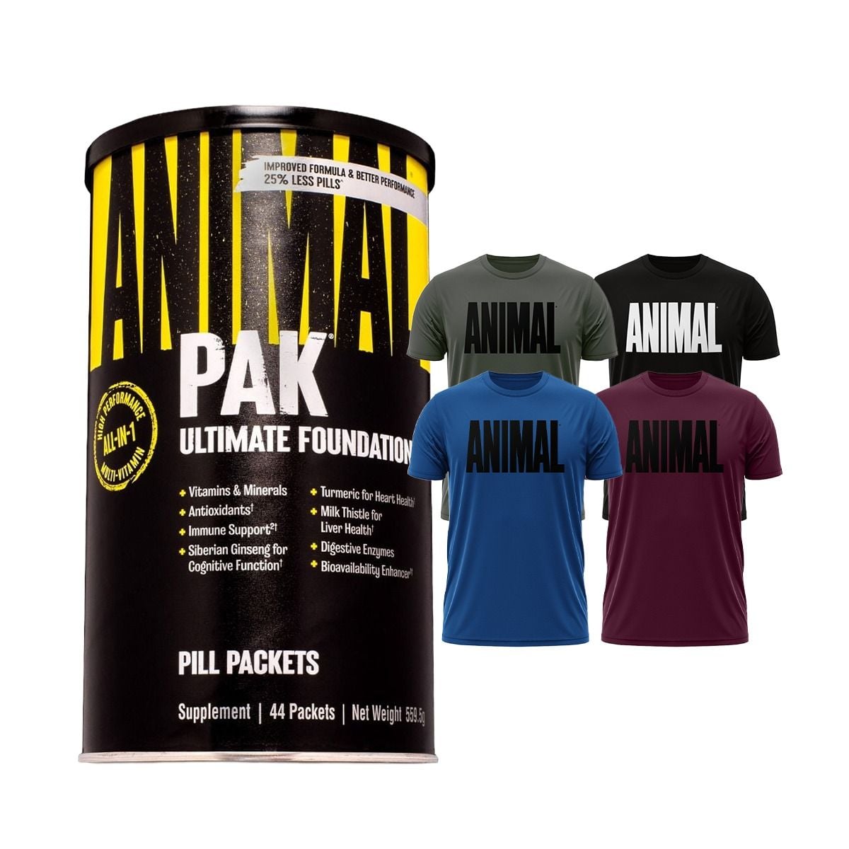 ユニバーサルニュートリション アニマルパック animal pak 2点セット Animal Pak - Universal Nutrition | GymBeam.ua