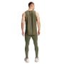 Мужские леггинсы Combat оливковые - GymBeam XXL