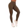 Женские леггинсы Mesh Panel Olive - GymBeam XL