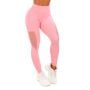 Женские леггинсы Mesh Panel Pink - GymBeam L