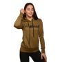 Женская толстовка Athlete Hoodie Military Green - GymBeam XXL