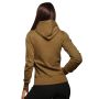 Женская толстовка Athlete Hoodie Military Green - GymBeam XXL