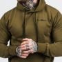Толстовка Athlete Military Green Black - GymBeam XL