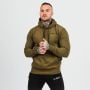 Толстовка Athlete Military Green Black - GymBeam XL