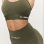 Спортивный бюстгальтер Combat оливковый - GymBeam M