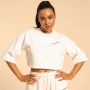 Жіноча футболка Cropped Serenity Ivory - BeastPink L
