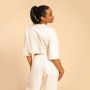 Жіноча футболка Cropped Serenity Ivory - BeastPink L