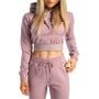 Жіночий худі Essential Cropped Mauve - STRIX M