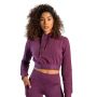 Жіночий худі Essential Cropped Plum - STRIX S