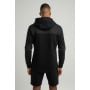 Essential Zip Up Hoodie Black - STRIX XXXL
