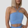 Спортивний топ Halter FLO Blue - GymBeam XL