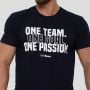 Футболка One Team Navy - GymBeam XXL