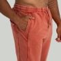 Джоггеры с винтажным эффектом терракотовые - STRIX S