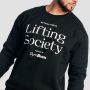Свитшот Lifting Society черный - GymBeam XXL