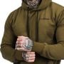 Толстовка Athlete Military Green Black - GymBeam XL
