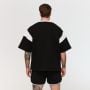 Футболка Varsity из плотной ткани черная - GymBeam XXL