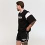 Футболка Varsity из плотной ткани черная - GymBeam XXL