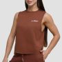 Женская майка Agile коричневый - GymBeam S