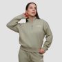 Жіночий джемпер Agile 1/2 Zip Sage - GymBeam XL