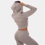 Женская толстовка Zip-up TRN Grey - GymBeam L