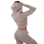 Женская толстовка Zip-up TRN Grey - GymBeam L