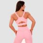 Спортивный топ Cut-Out Pink - GymBeam XXL