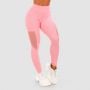 Женские леггинсы Mesh Panel Pink - GymBeam L