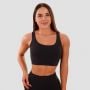 Спортивный топ Cut-Out Black - GymBeam S